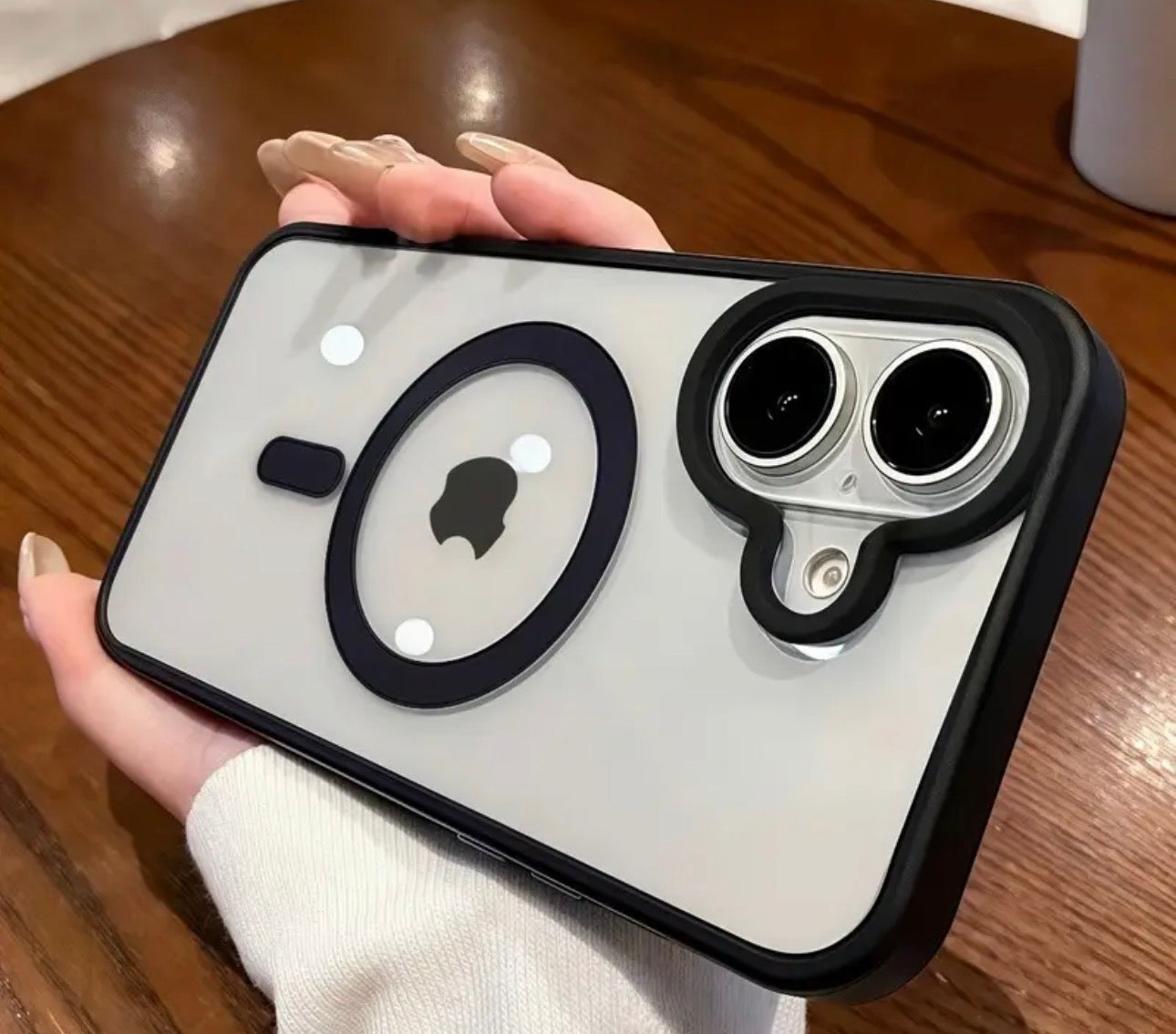 Transparent Case With Silicon Borders For IPhone 17