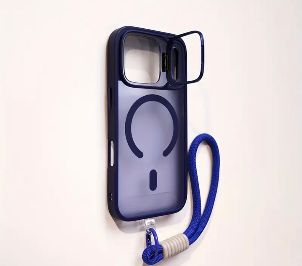 Transparent case WITH STAND for IPhone 17 Pro Max