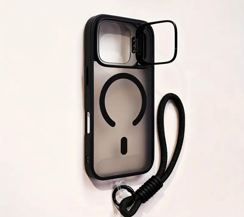 Transparent case WITH STAND for IPhone 17