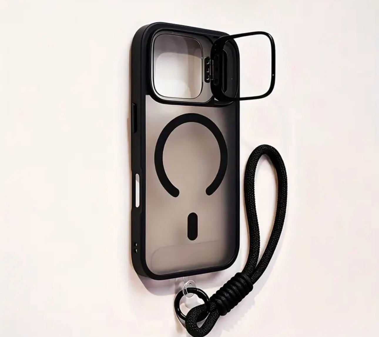 Transparent case WITH STAND for IPhone 17