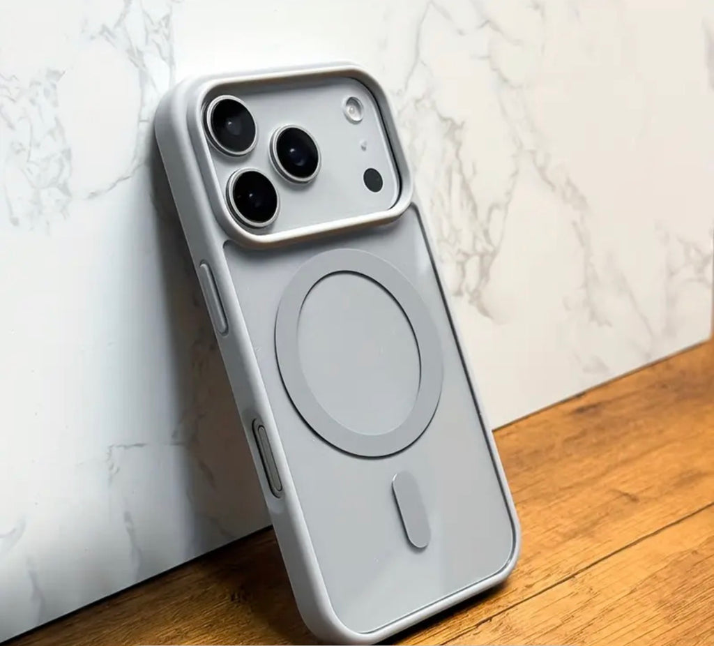 Silicon Edges and transparent back case for Iphone 17 Pro Max